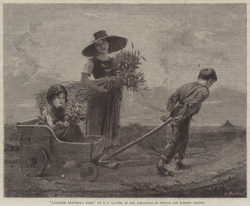 Gleaners hazatér alkotó: French School