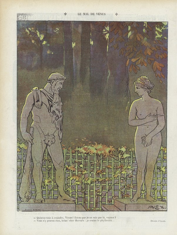 Illusztráció Le Rire alkotó: French School