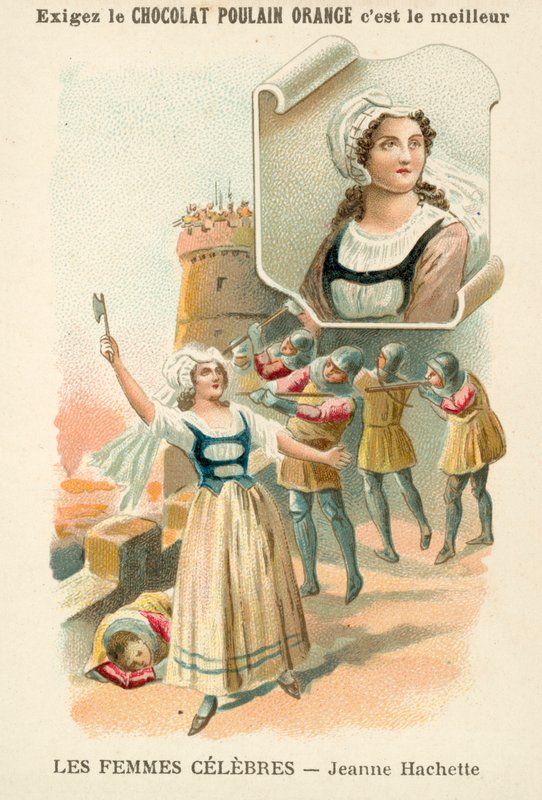 Jeanne Hachette, Beauvais ostromának francia hősnője, 1472 alkotó: French School