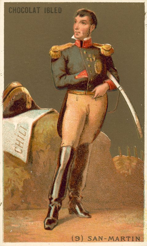 Jose de San Martin, argentin tábornok alkotó: French School