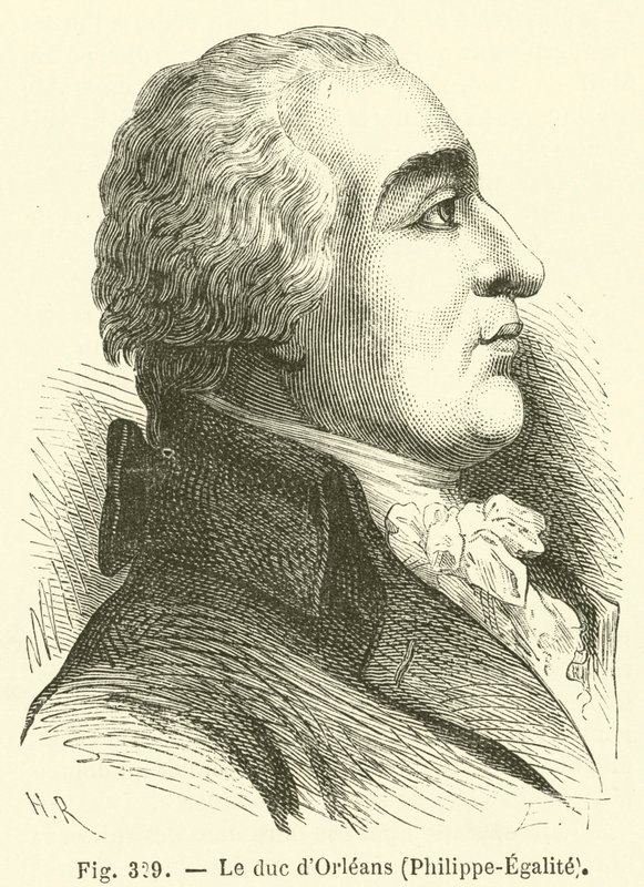 Orléans hercege, Philippe-Egalite alkotó: French School