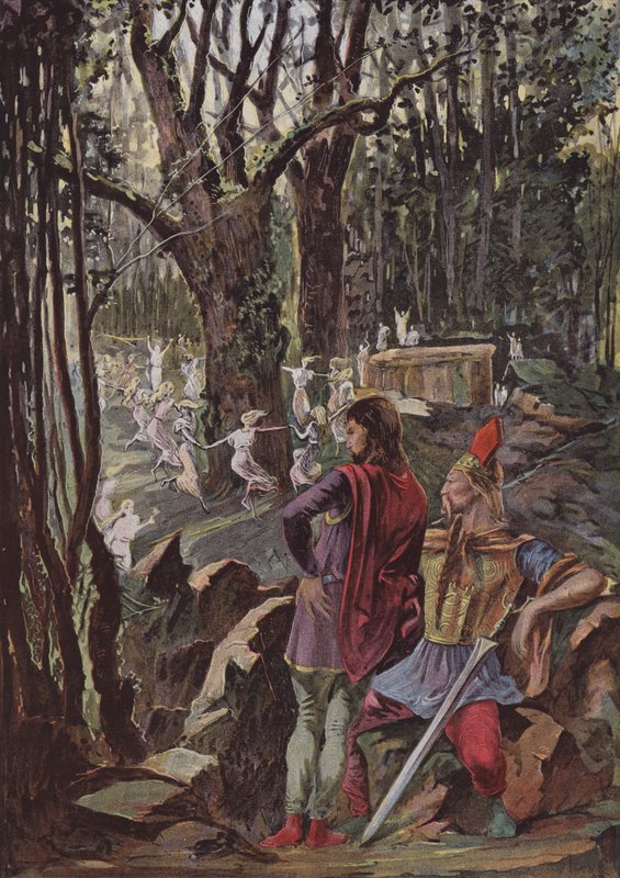 A druidák szent táncai alkotó: French School
