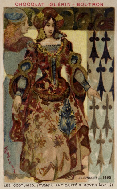 Úr és hölgy, 1495 alkotó: French School