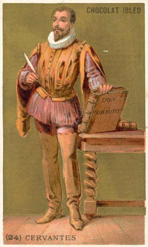 Miguel de Cervantes spanyol regényíró, költő és drámaíró alkotó: French School