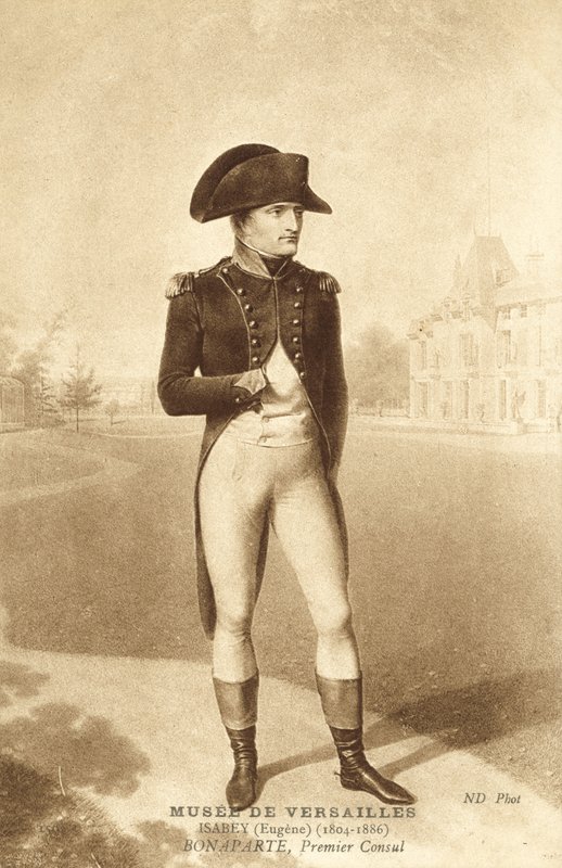 Napóleon Bonaparte, miniszterelnök konzul alkotó: French School