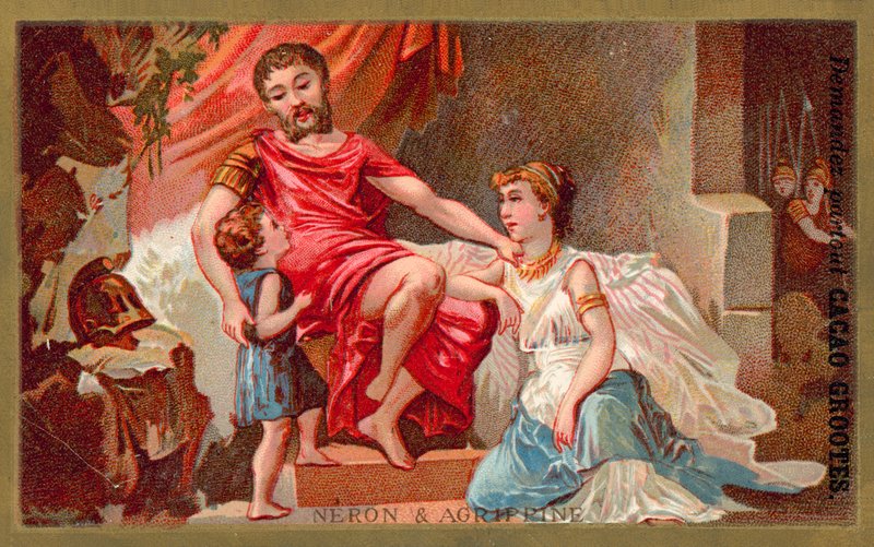 Nero és Agrippina alkotó: French School