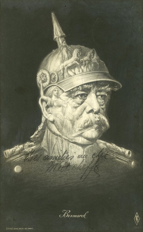 Otto von Bismarck német államférfi alkotó: French School
