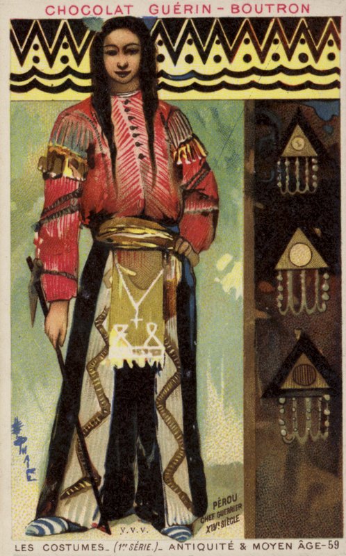 Perui harcos főnök, 14. század alkotó: French School