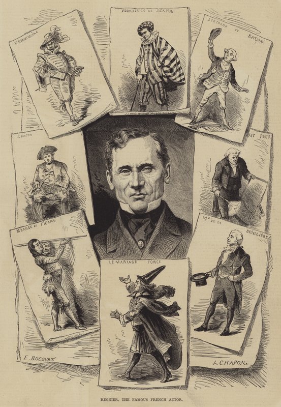 Regnier, a híres francia színész alkotó: French School