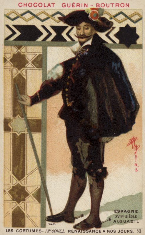 Spanyol alguacil, 17. század alkotó: French School