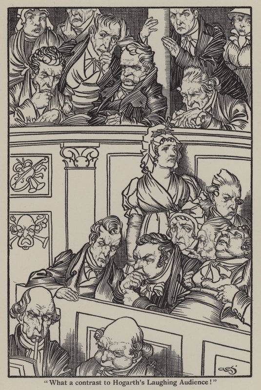 Illusztráció Charles Lamb Elia esszéihez (litho) alkotó: A. Garth Jones