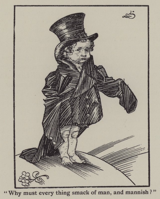 Illusztráció Charles Lamb Elia esszéihez (litho) alkotó: A. Garth Jones