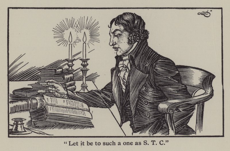 Illusztráció Charles Lamb Elia esszéihez (litho) alkotó: A. Garth Jones