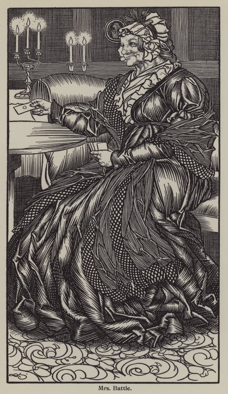 Illusztráció Charles Lamb Elia esszéihez (litho) alkotó: A. Garth Jones