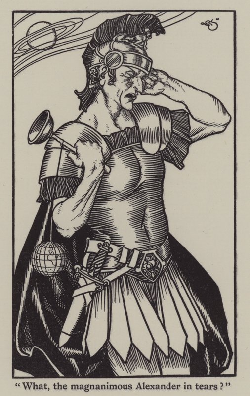 Illusztráció Charles Lamb Elia esszéihez (litho) alkotó: A. Garth Jones