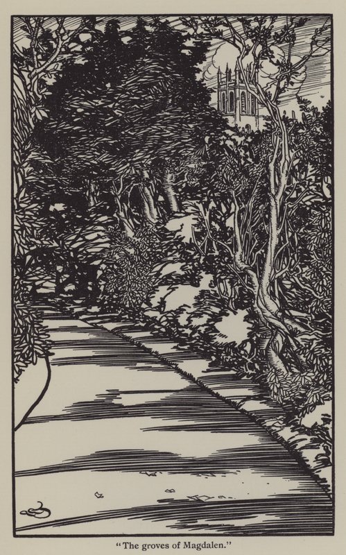 Illusztráció Charles Lamb Elia esszéihez (litho) alkotó: A. Garth Jones