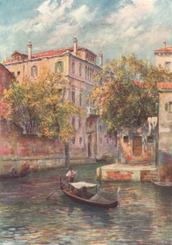 Palazzo Dona a Rio S Polo-ból alkotó: A. Trevor Haddon