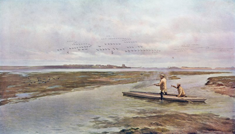 Egy Lövés után Brent Geese-nél alkotó: A. de Bree