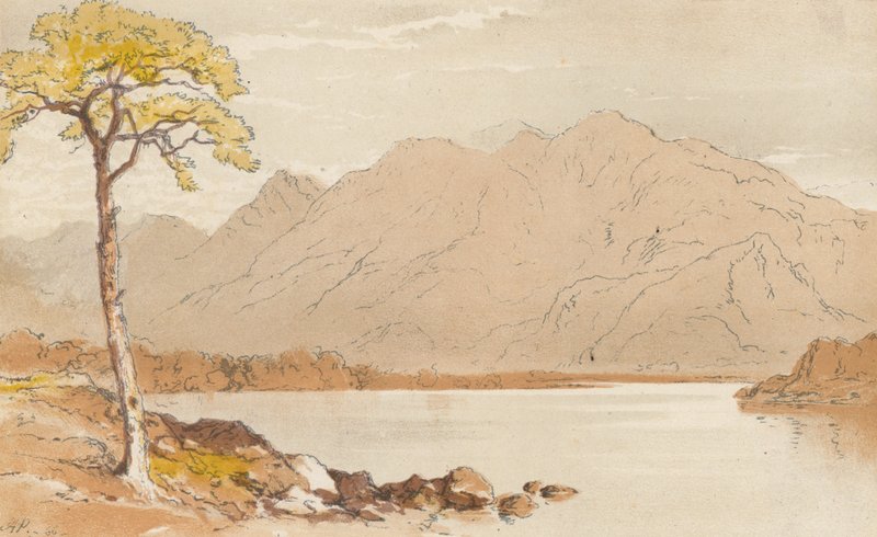 Crummock Water, Cumberland (chromolitho) alkotó: Aaron Edwin Penley