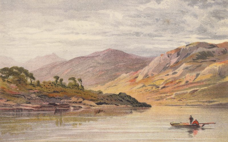 Loch Lomondon (chromolitho) alkotó: Aaron Edwin Penley
