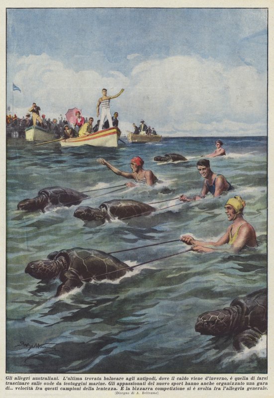 A vidám ausztrálok alkotó: Achille Beltrame