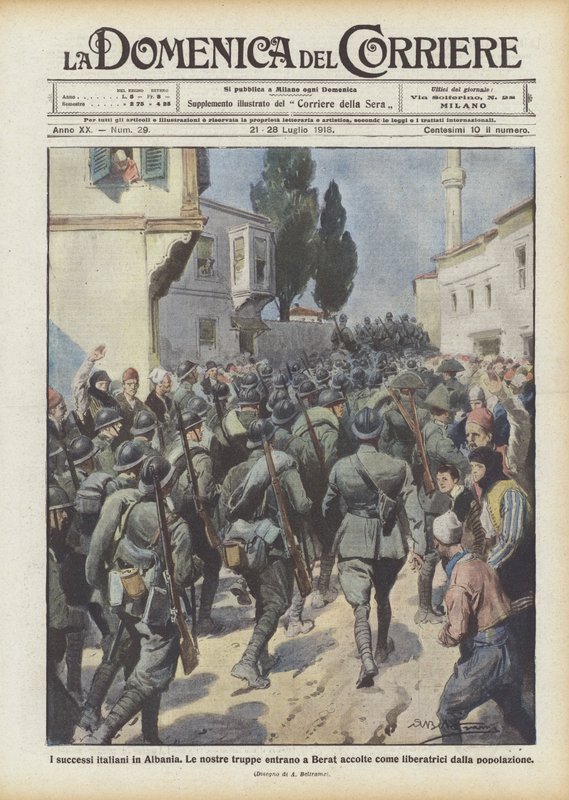 Olasz sikerek Albániában alkotó: Achille Beltrame