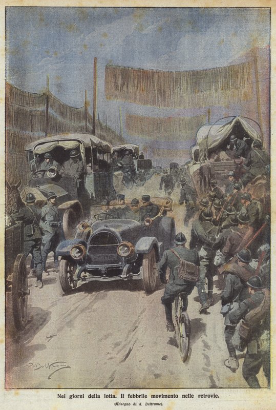 A küzdelem napjaiban alkotó: Achille Beltrame