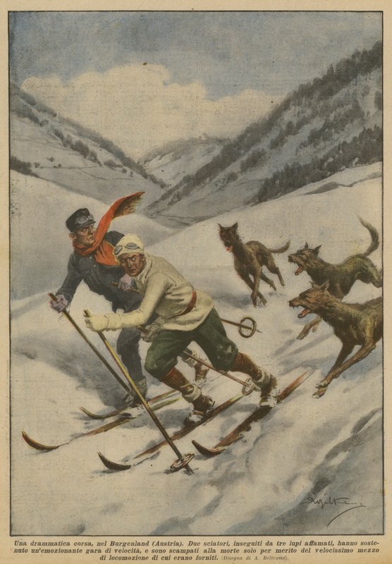 Drámai verseny Burgenlandban (Ausztria) alkotó: Achille Beltrame