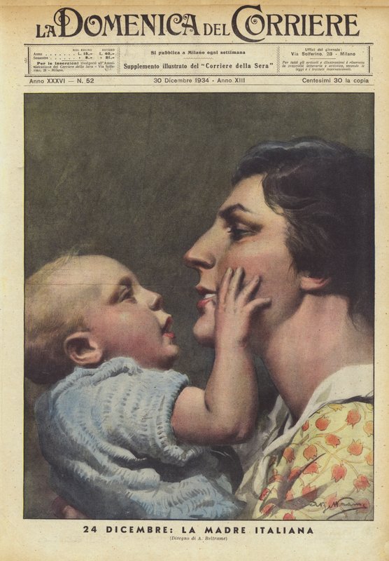 December 24., Az olasz anya alkotó: Achille Beltrame