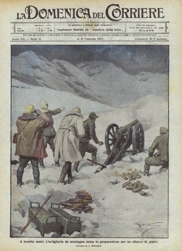 Háromezer méteren alkotó: Achille Beltrame