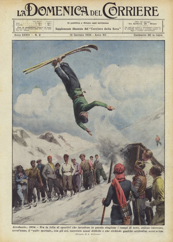 Kaszkadőrök? 1934 alkotó: Achille Beltrame