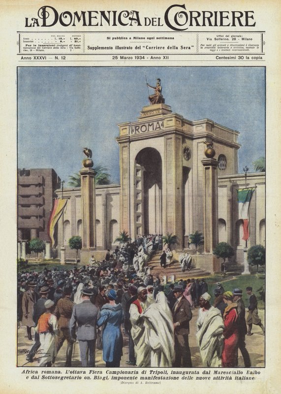 Afrika romana alkotó: Achille Beltrame