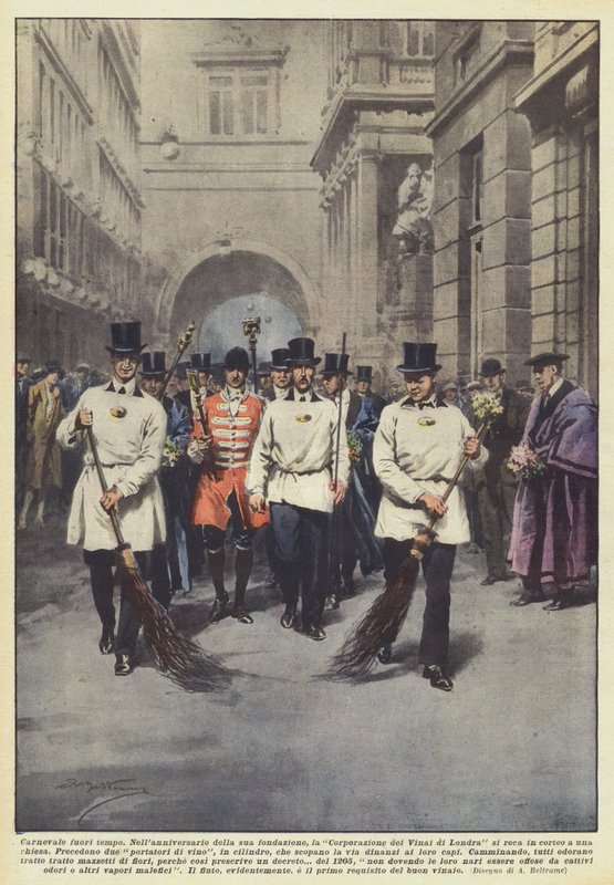 Időn kívüli karnevál alkotó: Achille Beltrame
