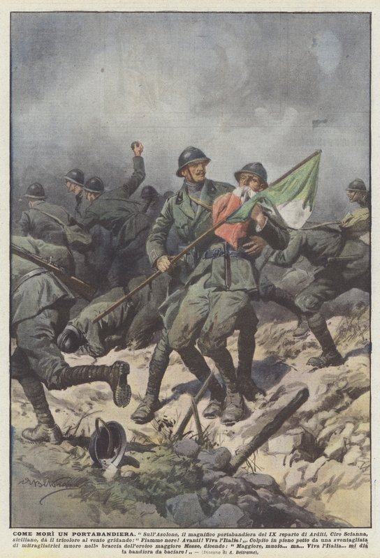 Hogyan halt meg egy zászlóvivő alkotó: Achille Beltrame