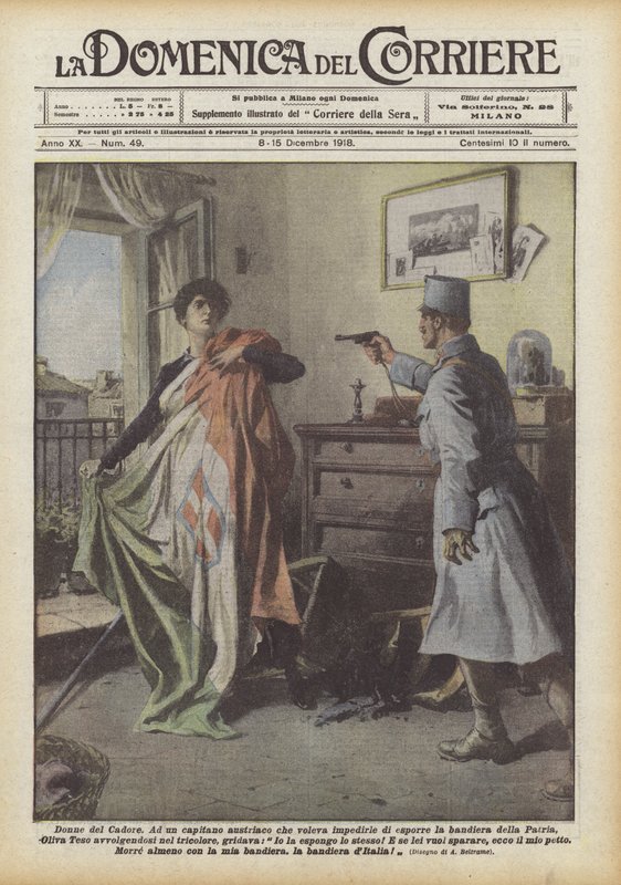 Cadore nők alkotó: Achille Beltrame