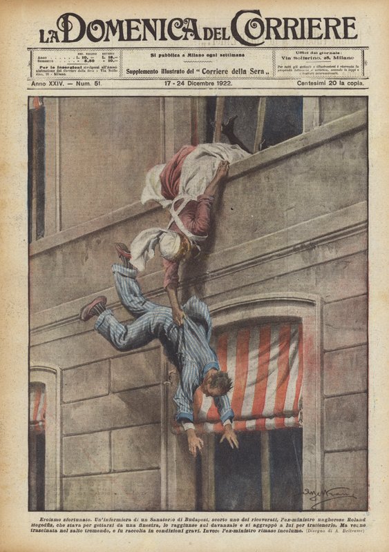 Szerencsétlen hősiesség alkotó: Achille Beltrame