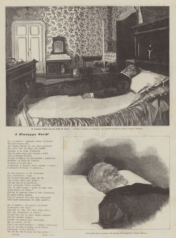 Giuseppe Verdi alkotó: Achille Beltrame