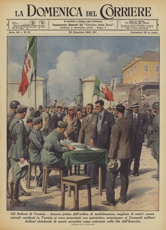 Tunézia olaszai alkotó: Achille Beltrame