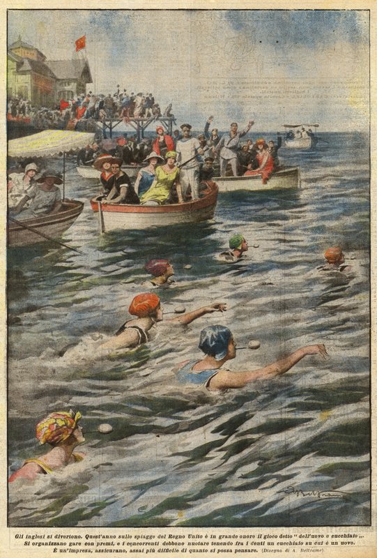 A britek szórakoznak alkotó: Achille Beltrame
