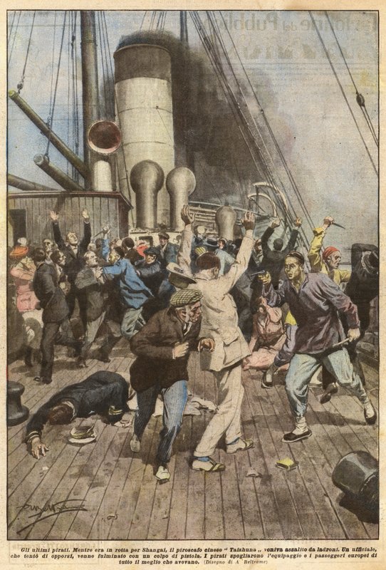 Az utolsó kalózok alkotó: Achille Beltrame