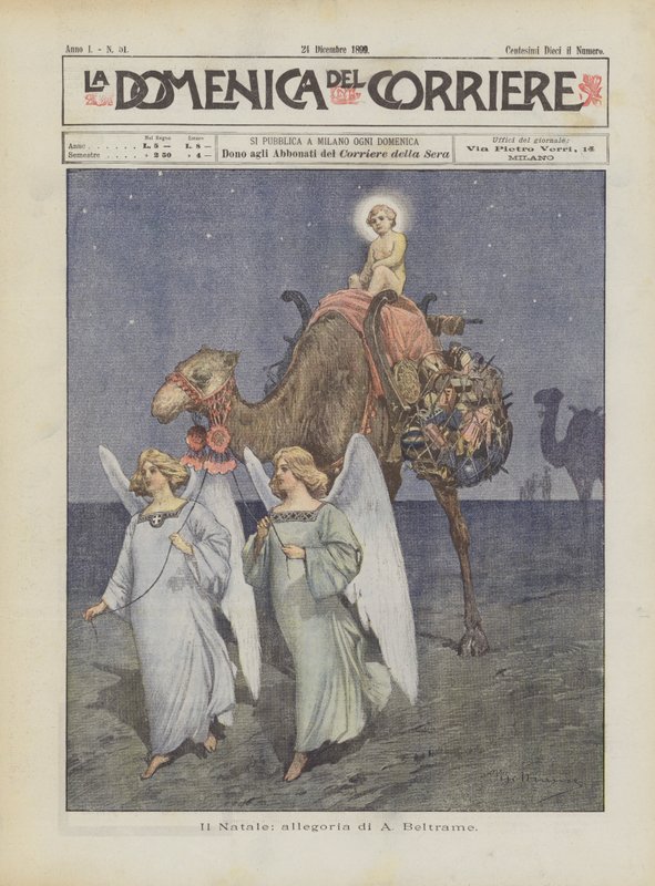 Karácsony, A Beltrame allegóriája alkotó: Achille Beltrame