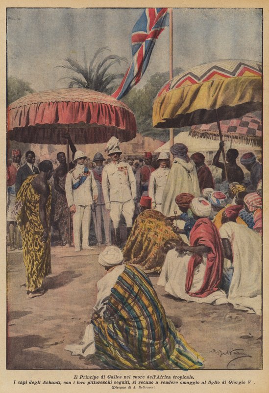 A walesi herceg a trópusi Afrika szívében alkotó: Achille Beltrame