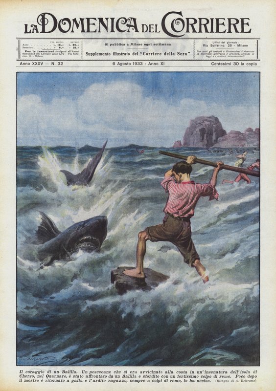 Egy balilla bátorsága alkotó: Achille Beltrame