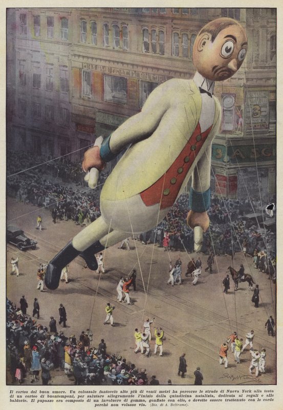 A jókedv menete alkotó: Achille Beltrame