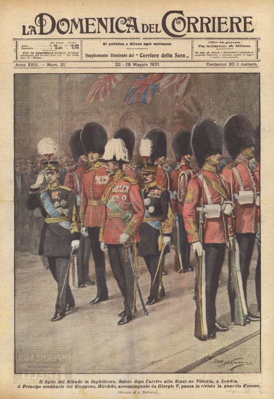 A Mikado fia Angliában alkotó: Achille Beltrame