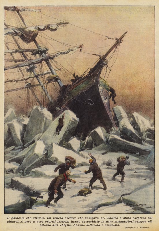 A zúzó jég alkotó: Achille Beltrame