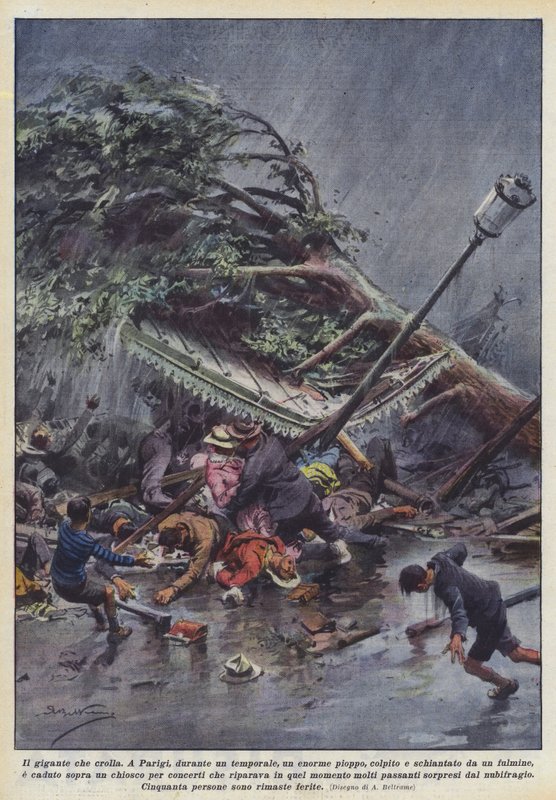 Az összeomló óriás alkotó: Achille Beltrame