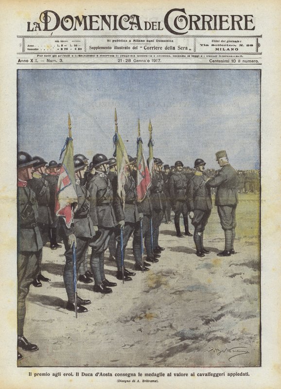 A hősök díja alkotó: Achille Beltrame
