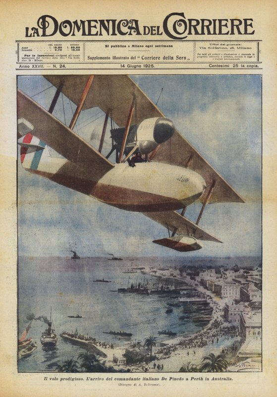 A csodálatos repülés alkotó: Achille Beltrame