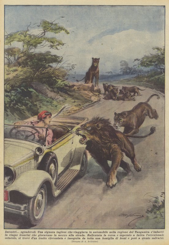 Ismerkedés? kellemetlen alkotó: Achille Beltrame